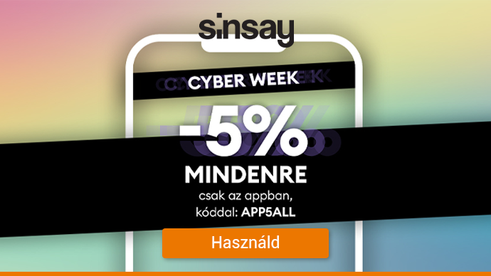 Sinsay - Cyber Week -50%